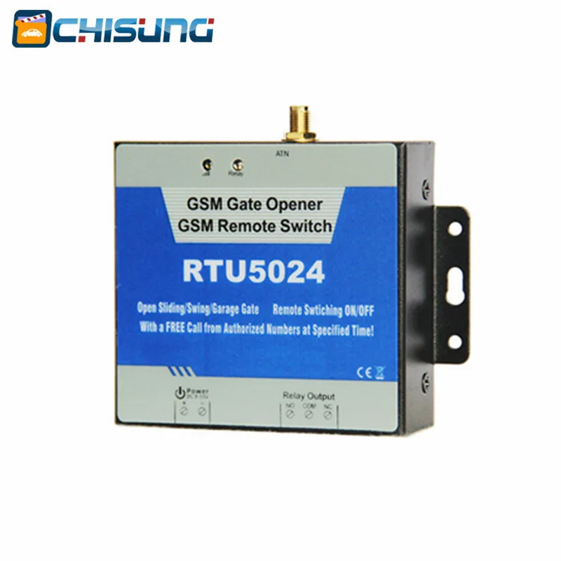 RTU5024 GSM Gate Opener Relay Switch Remote Access Control Wireless Door Opener By Free Call
RTU5024 GSM Gate Opener Relay Switch Remote Access Control Wireless Door Opener By Free Call