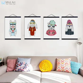 Modern Abstract Fashion Hippie Animals Cat Dog Rabbit Framed Canvas Paintings Kids Room Home Decor Wall Art Print Picture Poster
Modern Abstract Fashion Hippie Animals Cat Dog Rabbit Framed Canvas Paintings Kids Room Home Decor Wall Art Print Picture Poster