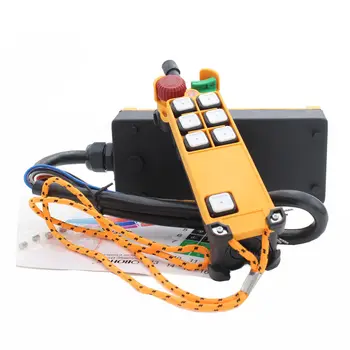 HS-6S 6 Channel 1 Speed 1 Transmitter Hoist Crane Truck Radio Remote Control System with E-Stop
HS-6S 6 Channel 1 Speed 1 Transmitter Hoist Crane Truck Radio Remote Control System with E-Stop