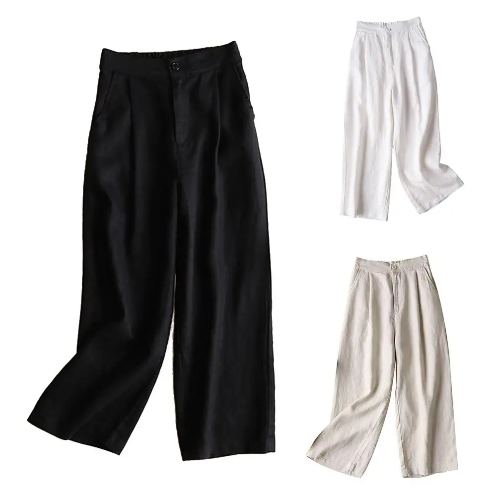New Fashion Women Solid Color Plus Size Casual Loose Wide Leg Long Trousers Pants
New Fashion Women Solid Color Plus Size Casual Loose Wide Leg Long Trousers Pants