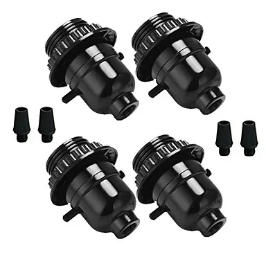 IWHD DIY Douille E27 Socket Lamp Holder Switch Black Plastic Bulb Lighting Accessory
IWHD DIY Douille E27 Socket Lamp Holder Switch Black Plastic Bulb Lighting Accessory