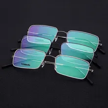 28606 Titanium Alloy Full Rim Eyeglasses Frame Square Shape Fashion Brand Prescription Glasses Spectacles Eyewear for Men&Women
28606 Titanium Alloy Full Rim Eyeglasses Frame Square Shape Fashion Brand Prescription Glasses Spectacles Eyewear for Men&Women