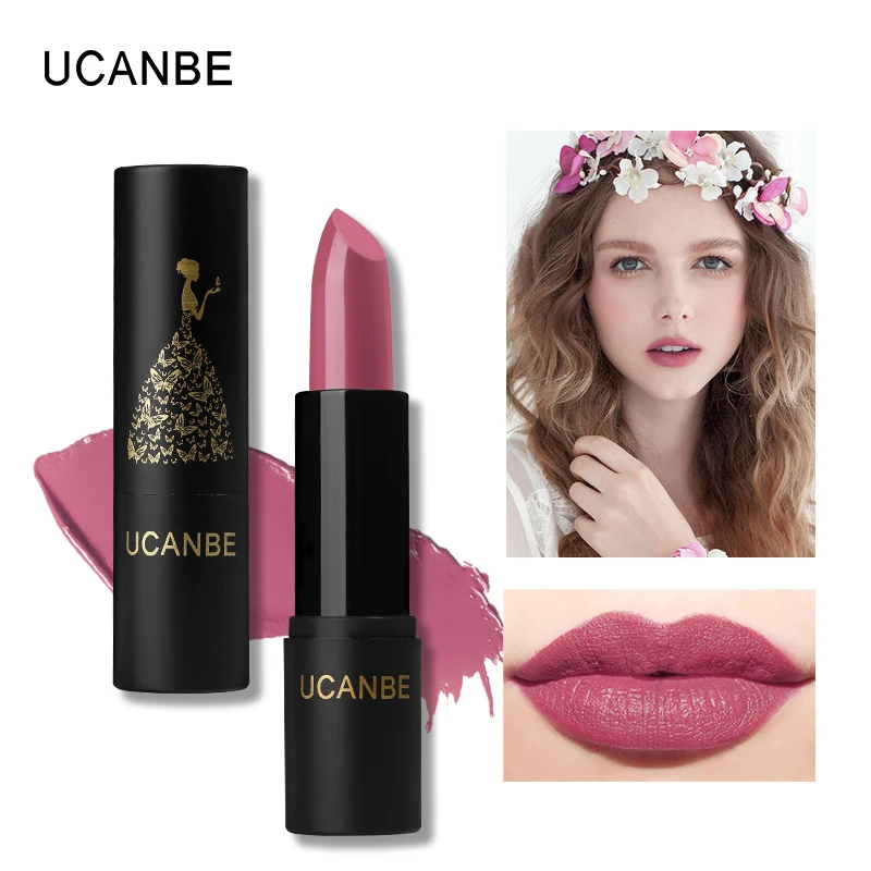 New Arrivals UCANBE Lip Makeup Waterproof Velvet Matte Lipstick Moisturizer Smooth Lip Stick Long Lasting
New Arrivals UCANBE Lip Makeup Waterproof Velvet Matte Lipstick Moisturizer Smooth Lip Stick Long Lasting