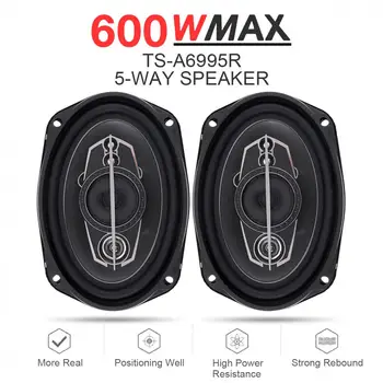 2pcs 6x9" Inch 600W 5 Way Car Coaxial Auto Music Stereo Full Range Frequency Hifi Speakers Non-destructive Installation
2pcs 6x9" Inch 600W 5 Way Car Coaxial Auto Music Stereo Full Range Frequency Hifi Speakers Non-destructive Installation