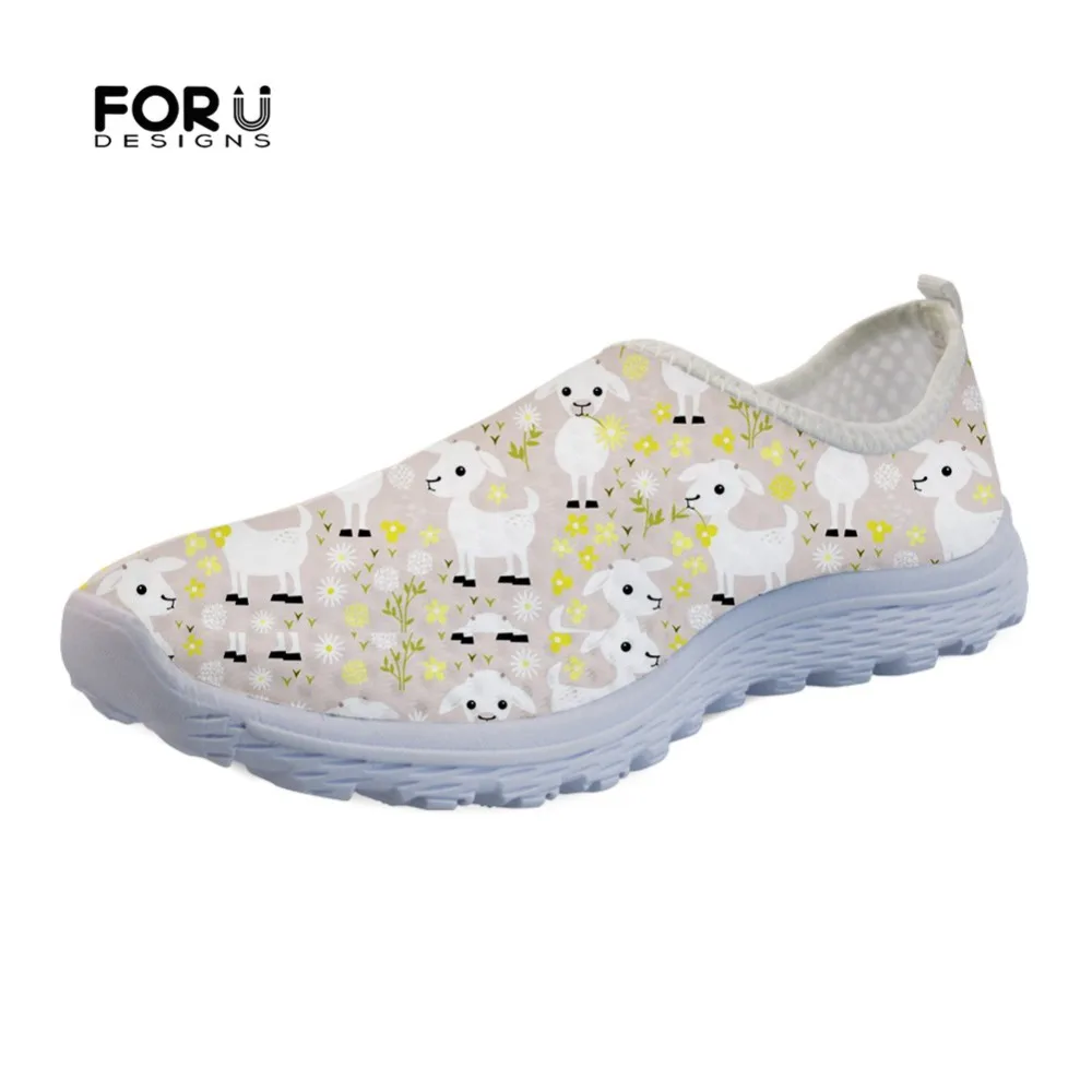 FORUDESIGNS Cute 3D Animal Sheep Pattern Spring Ladies Shoes Summer Breathable Mesh Flats Light Shoes for Women Casual Sneakers
FORUDESIGNS Cute 3D Animal Sheep Pattern Spring Ladies Shoes Summer Breathable Mesh Flats Light Shoes for Women Casual Sneakers