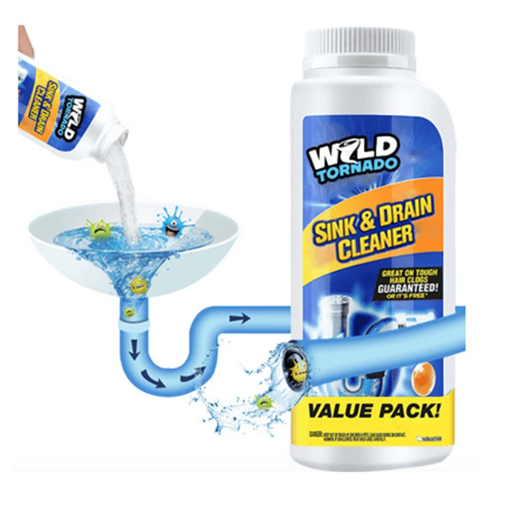 IPC Powerful Pipe Dredging Agent Powerful Sink Drain Cleaner For Kitchen Sewer Toilet Closestool Clogging Home Cleaning Supplies
IPC Powerful Pipe Dredging Agent Powerful Sink Drain Cleaner For Kitchen Sewer Toilet Closestool Clogging Home Cleaning Supplies