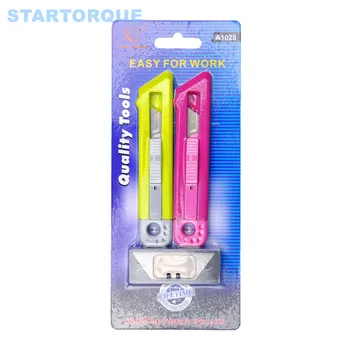 STARTORQUE 3PC Plastic Utility Knife Robot modeling Office student safety cutting
STARTORQUE 3PC Plastic Utility Knife Robot modeling Office student safety cutting
