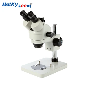 Luckyzoom 7X-45X Simul-Focal Trinocular Stereo Continuous Zoom Microscope A1 Microscopio Arm B1 Rectangle Stand Free Shipping
Luckyzoom 7X-45X Simul-Focal Trinocular Stereo Continuous Zoom Microscope A1 Microscopio Arm B1 Rectangle Stand Free Shipping