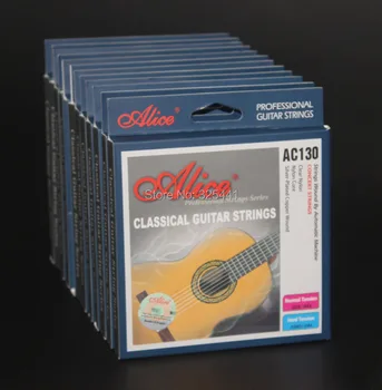 12 Sets AC130 Clear Nylon Silver Plated Copper Wound Classical Guitar Strings original paper box pack (High Normal Tension)
12 Sets AC130 Clear Nylon Silver Plated Copper Wound Classical Guitar Strings original paper box pack (High Normal Tension)