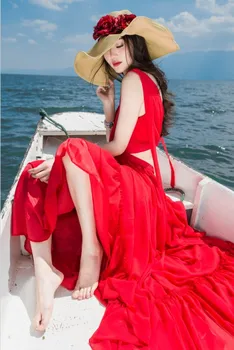 red long see throught back medieval dress vacation seashore dress princess Victoria dress/Marie Antoinette
red long see throught back medieval dress vacation seashore dress princess Victoria dress/Marie Antoinette