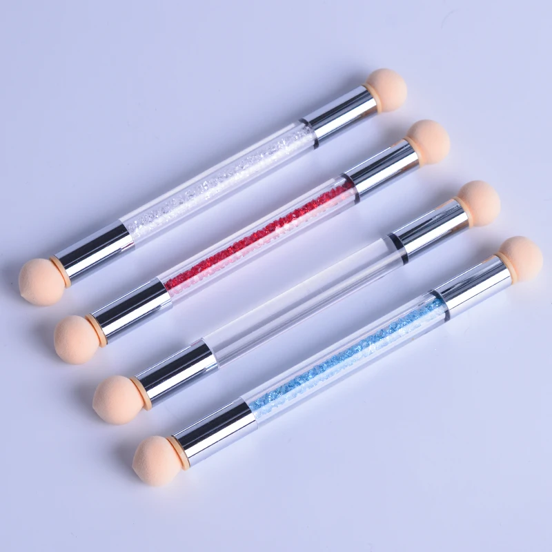 1pcs Nail Art Pen Gel Polish Brush Red Blue Glitter Handle With Double Sponge Head For Manicure Gradient Drawing Tool SA193
1pcs Nail Art Pen Gel Polish Brush Red Blue Glitter Handle With Double Sponge Head For Manicure Gradient Drawing Tool SA193