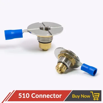 Quartz Banger 50pcs 510 Connector Spring Loaded 510 Connector for Box Mechanical Mod E Cigarettes DIY Self-Adjusting Connector
Quartz Banger 50pcs 510 Connector Spring Loaded 510 Connector for Box Mechanical Mod E Cigarettes DIY Self-Adjusting Connector