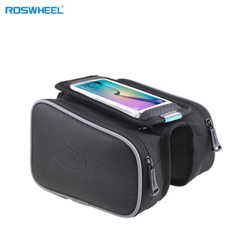 ROSWHEEL Bicycle Smart Phone Bag 5.7 inch Touch Screen MTB Road Bike Cycling Top Frame Tube pannier 4.8inch
ROSWHEEL Bicycle Smart Phone Bag 5.7 inch Touch Screen MTB Road Bike Cycling Top Frame Tube pannier 4.8inch