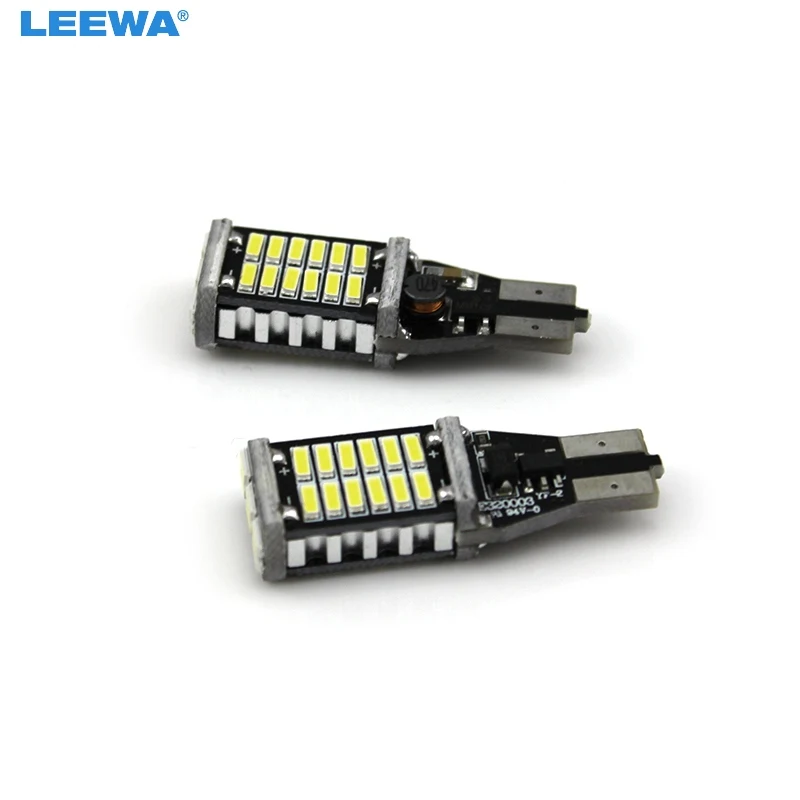 LEEWA 10 шт. Белый T10 T15 3014 SMD 30 Светодиодные Автомобильные лампы светильник освещения светильник лампа Светодиодная лампа # CA5328
LEEWA 10 шт. Белый T10 T15 3014 SMD 30 Светодиодные Автомобильные лампы светильник освещения светильник лампа Светодиодная лампа # CA5328