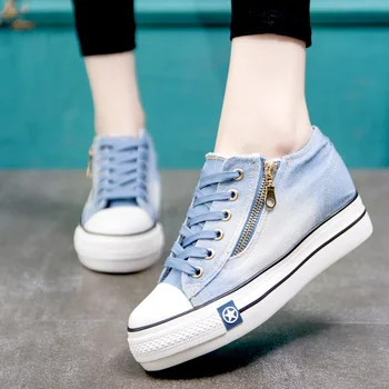 Fashion Women Sneakers Casual Vulcanize Shoes Tenis Feminino Comfy Canvas Shoes Ladies Lace Up Trainers Women Zapatos Mujer 2019
Fashion Women Sneakers Casual Vulcanize Shoes Tenis Feminino Comfy Canvas Shoes Ladies Lace Up Trainers Women Zapatos Mujer 2019