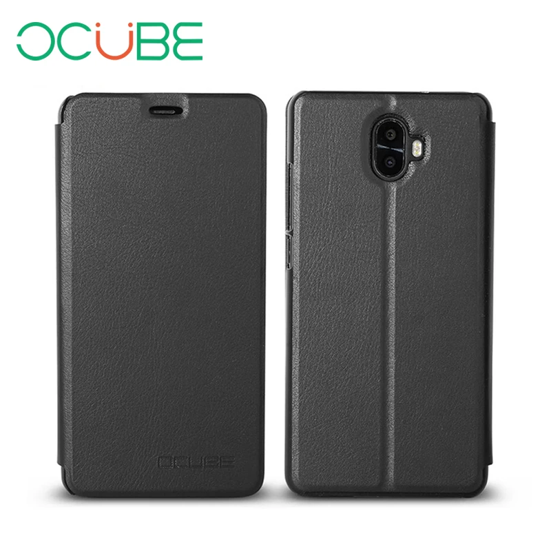 Ocube oukitel k8000 Роскошный кожаный чехол Специальная защитная подставка Флип PU для 5