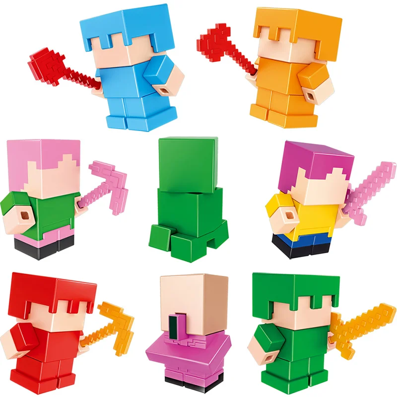 My World Eraser Figures Building Blocks Compatible LegoINGlys Minecrafter Technic Educational Bricks Set Toys For Children
My World Eraser Figures Building Blocks Compatible LegoINGlys Minecrafter Technic Educational Bricks Set Toys For Children