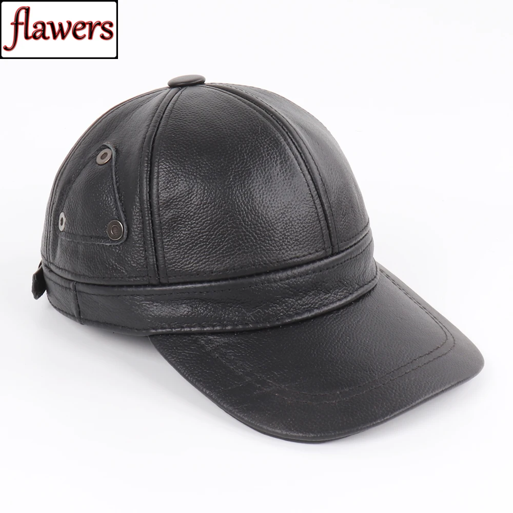 New Men Real Leather Baseball Cap Brand Casual Sheep eather Baseball Hat Autumn Winter Real Sheepskin Leather Ear Protection Cap
New Men Real Leather Baseball Cap Brand Casual Sheep eather Baseball Hat Autumn Winter Real Sheepskin Leather Ear Protection Cap