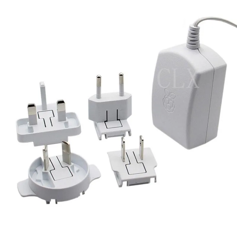 Official Raspberry Pi 3 Model B Power Supply 5.1V 2.5A Micro USB Power Adapter Charger with EU/US/UK/AU Plug White
Official Raspberry Pi 3 Model B Power Supply 5.1V 2.5A Micro USB Power Adapter Charger with EU/US/UK/AU Plug White