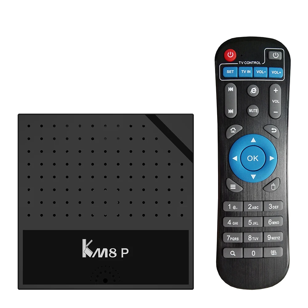 

KM8P Smart Android 7.1 TV Box Amlogic S912 Octa Core 1GB RAM 8GB ROM 1000M LAN 4K Media Player 2.4G Wifi Hotspot KM8 P