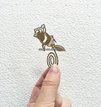 100pcs Creative Metal Hollow Out Rose Floral Bookmark 6*2.5cm Romantic Wedding Gift School Office Reading Supplies
100pcs Creative Metal Hollow Out Rose Floral Bookmark 6*2.5cm Romantic Wedding Gift School Office Reading Supplies