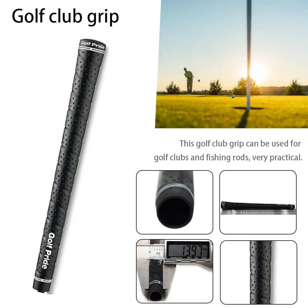 

New Unisex Golf Rubber Grip Fishing Rod Hand Rubber Irons Wooden Swing Golf Club Grip Great Grip Tool For Golf Training Players