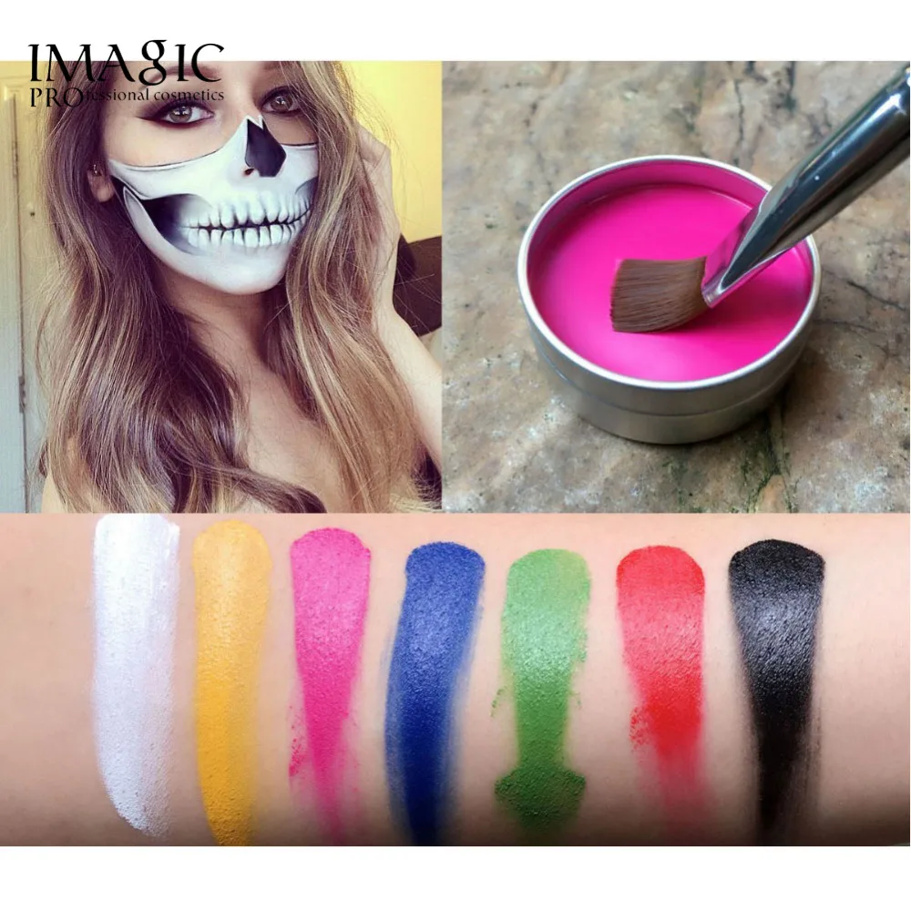 IMAGIC Face Body Paint Oil Art For Halloween Party Cosplay Makeup Paint Body Painting Clown Pigments Temporary Tattoos Primer
IMAGIC Face Body Paint Oil Art For Halloween Party Cosplay Makeup Paint Body Painting Clown Pigments Temporary Tattoos Primer
