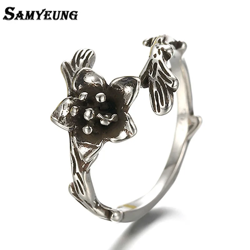 Punk Style Rose Silver Rings for Women Jewelry Vintage Couple Adjustable Ring Men Anel Anillos Mujer Bijoux Femme Joyas
Punk Style Rose Silver Rings for Women Jewelry Vintage Couple Adjustable Ring Men Anel Anillos Mujer Bijoux Femme Joyas