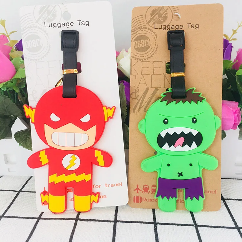 Avengers keychain PVC key chain Flash Hulk Boarding pass cute fun cartoon novelty personalized pendant baggage tag gift jewelry
Avengers keychain PVC key chain Flash Hulk Boarding pass cute fun cartoon novelty personalized pendant baggage tag gift jewelry