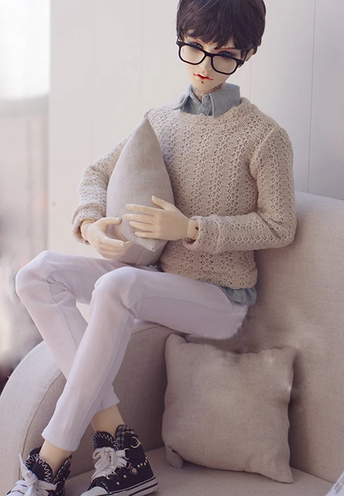 Одежда для куклы BJD Саржевые брюки 1/3 SD13 размер бежевые коричневые аксессуары