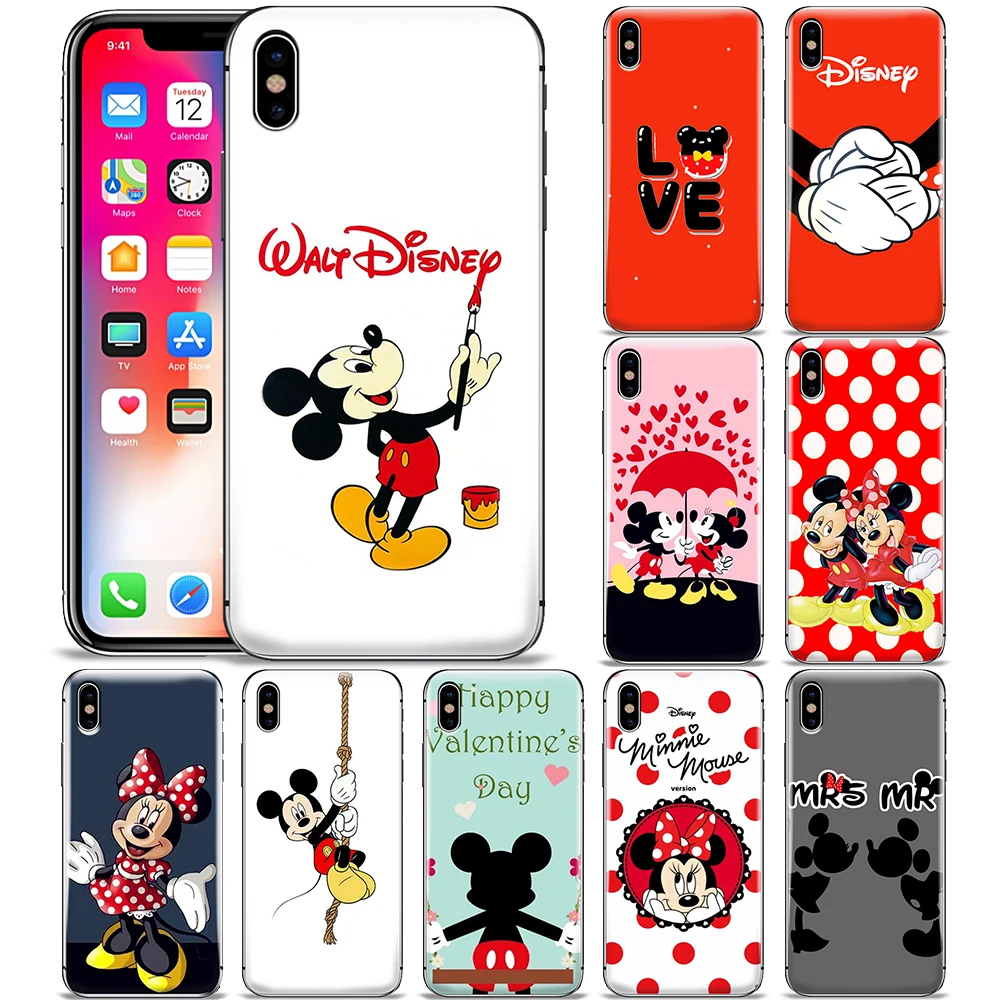 For iPhone 6 7 8 Plus XS XR Samsung Galaxy S7 S8 S9 Note 9 Cartoon Sweet Love Mickey Minnie Mouse Cute Phone TPU Case Back Cover
For iPhone 6 7 8 Plus XS XR Samsung Galaxy S7 S8 S9 Note 9 Cartoon Sweet Love Mickey Minnie Mouse Cute Phone TPU Case Back Cover
