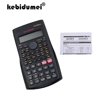 Portable Handheld Scientific Calculator Multi-function 2 Line Display 82MS-A Multifunctional Calculator for Mathematics Teaching
Portable Handheld Scientific Calculator Multi-function 2 Line Display 82MS-A Multifunctional Calculator for Mathematics Teaching