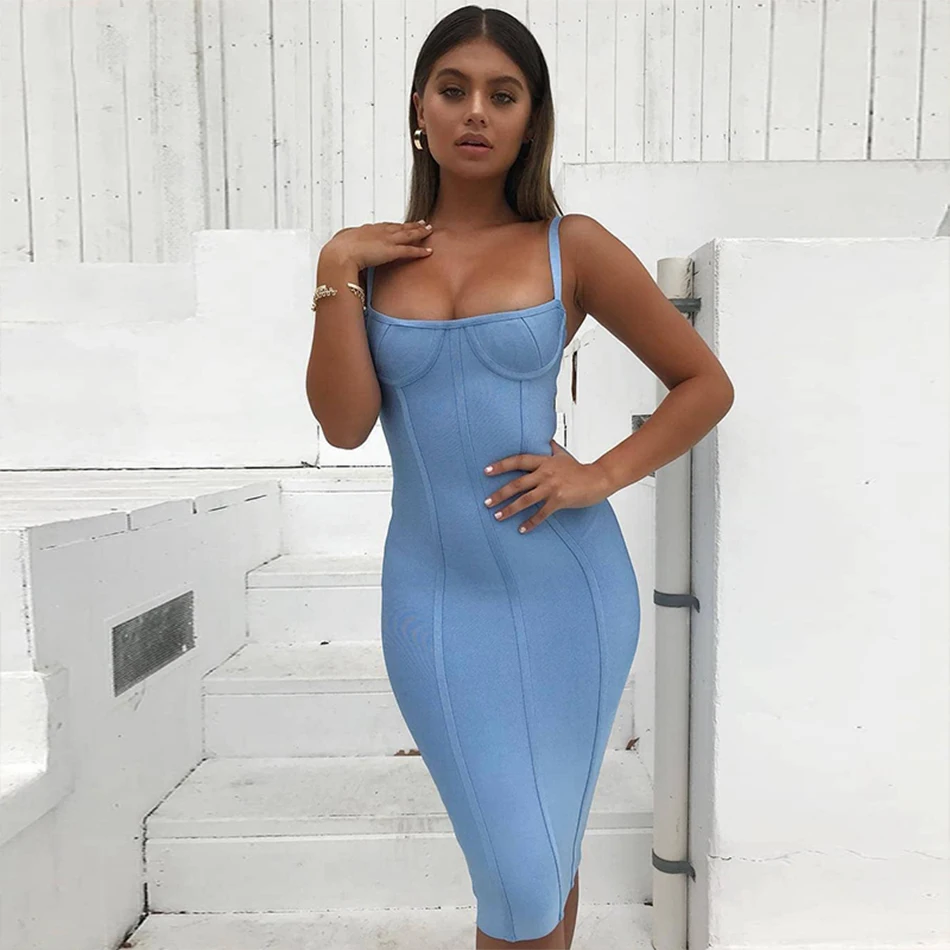 Seamyla 2019 Women Bandage Dresses New Arrival Blue Pink White Summer Evening Party Dress Vestidos Sleeveless Bodycon Sexy Dress
Seamyla 2019 Women Bandage Dresses New Arrival Blue Pink White Summer Evening Party Dress Vestidos Sleeveless Bodycon Sexy Dress