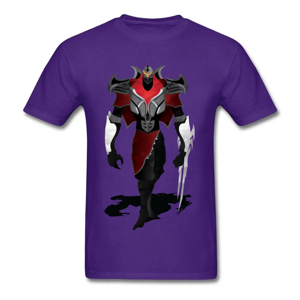 Zedorino Tops Tees 2018 Newest Round Neck Casual Short Sleeve 100% Cotton Men T-shirts Normal Tops Shirt Top Quality Zedorino purple