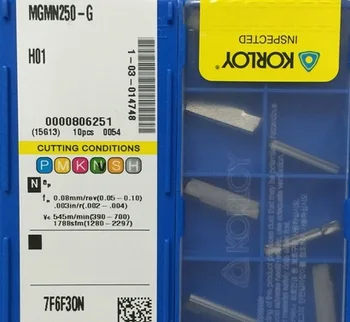 KORLOY MGMN250-G H01 Turning tools carbide Insert Cemented Carbide Inserts for aluminum From Korea CNC machine
KORLOY MGMN250-G H01 Turning tools carbide Insert Cemented Carbide Inserts for aluminum From Korea CNC machine