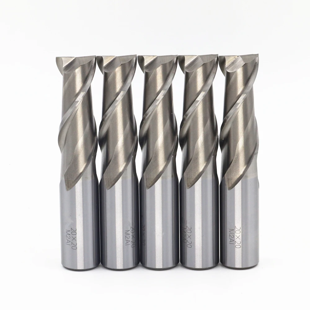 Free shipping 5 / bag New 2flute M2AI dia 20mm end mill milling cutter machine tool CNC lathe tool HSS+AL cutter 2F20*20*50*110
Free shipping 5 / bag New 2flute M2AI dia 20mm end mill milling cutter machine tool CNC lathe tool HSS+AL cutter 2F20*20*50*110