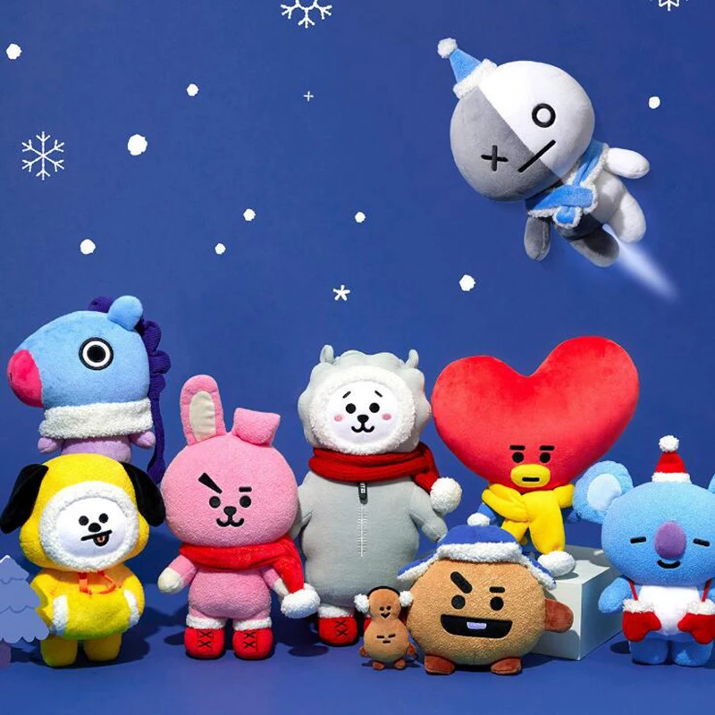 Toys CHIMMY COOKY bt21 Pillow Christmas Plush Stuffed Dolls Plush Kpop Soft Doll Gift for Kids
Toys CHIMMY COOKY bt21 Pillow Christmas Plush Stuffed Dolls Plush Kpop Soft Doll Gift for Kids