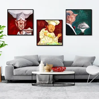 Watercolor Kitchen Room Decor Canvas Painting Modern Home Decoration Foods Chef Poster Hd Print Wall Art Picture for Living Room
Watercolor Kitchen Room Decor Canvas Painting Modern Home Decoration Foods Chef Poster Hd Print Wall Art Picture for Living Room