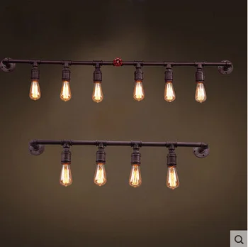 Loft Creative Retro Restraurant Bar American Country Industry Wall Sconces Iron Water Pipe Wall Lamp
Loft Creative Retro Restraurant Bar American Country Industry Wall Sconces Iron Water Pipe Wall Lamp