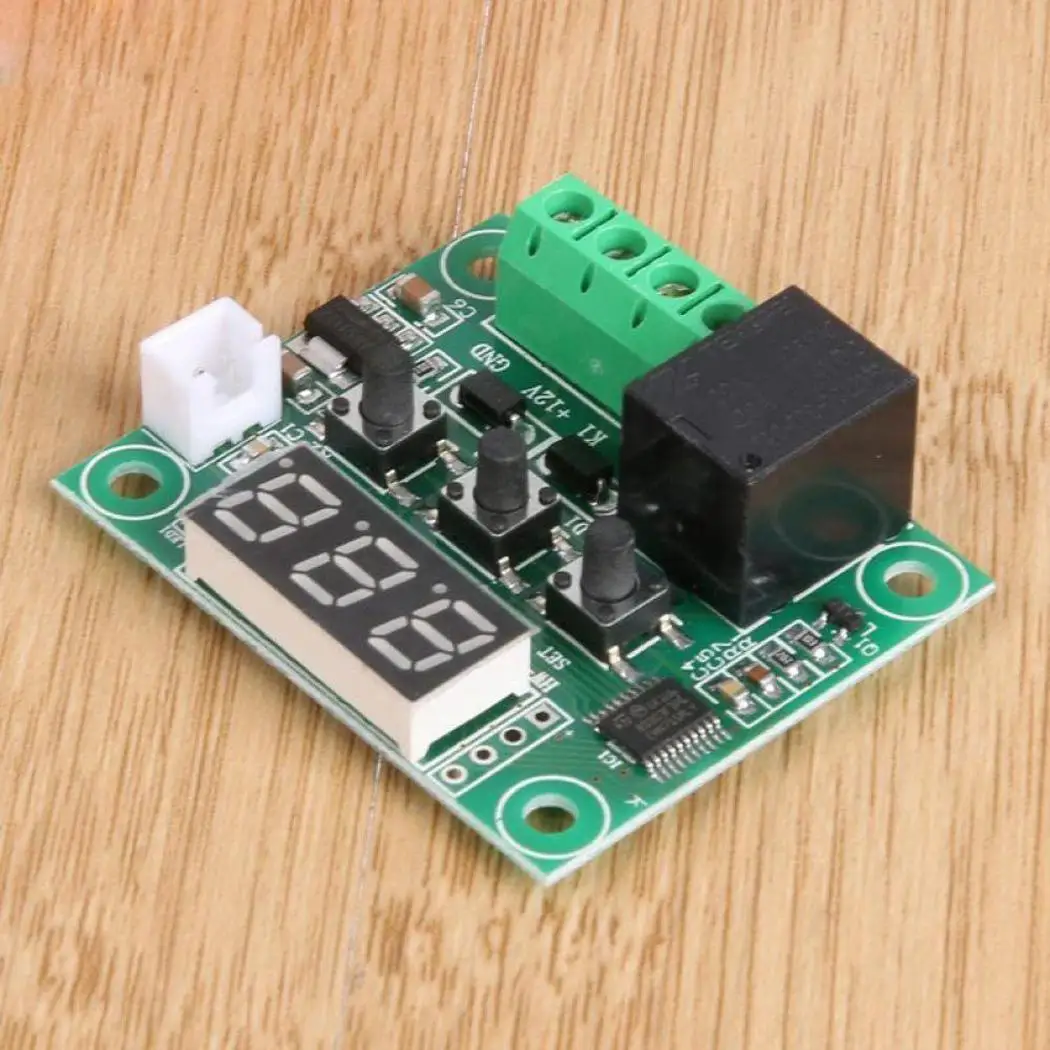 Digital Temperature Controller Industrial Thermostat DC20A 14V fahrenheit or celsius display for refrigerator motor solenoid
Digital Temperature Controller Industrial Thermostat DC20A 14V fahrenheit or celsius display for refrigerator motor solenoid