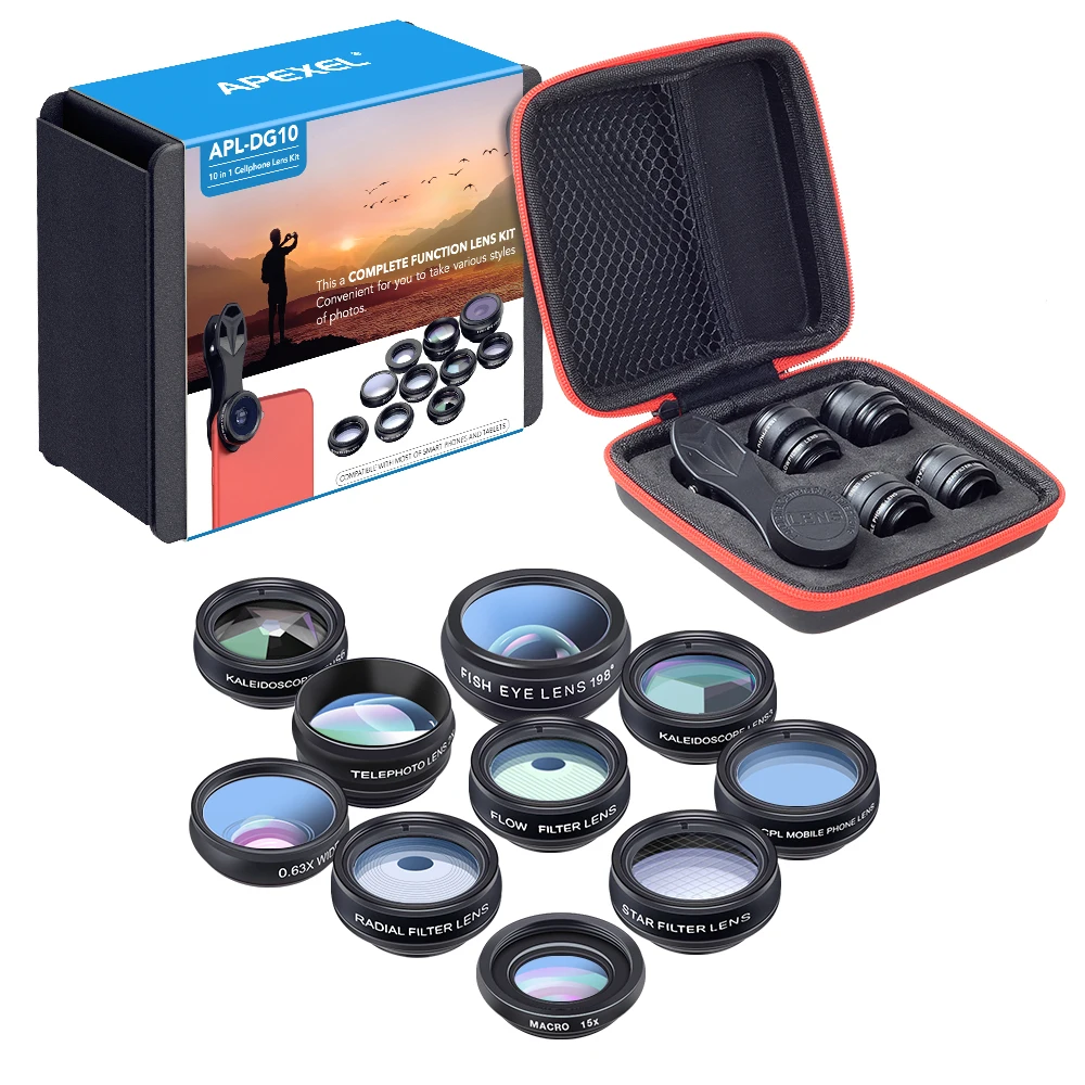 10 Boxes/lot 10 in 1 Lens Mobile Phone Wide Angle Fish Eye Macro Lenses Universal Wholesale Retail Box Lente de celular
10 Boxes/lot 10 in 1 Lens Mobile Phone Wide Angle Fish Eye Macro Lenses Universal Wholesale Retail Box Lente de celular