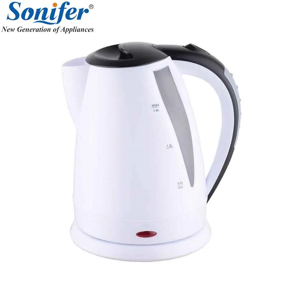 1500W Original 1.8L Large Capacity Colorful Kettle Household water boiler Quick Heating Electric Boiling Pot Sonifer
1500W Original 1.8L Large Capacity Colorful Kettle Household water boiler Quick Heating Electric Boiling Pot Sonifer