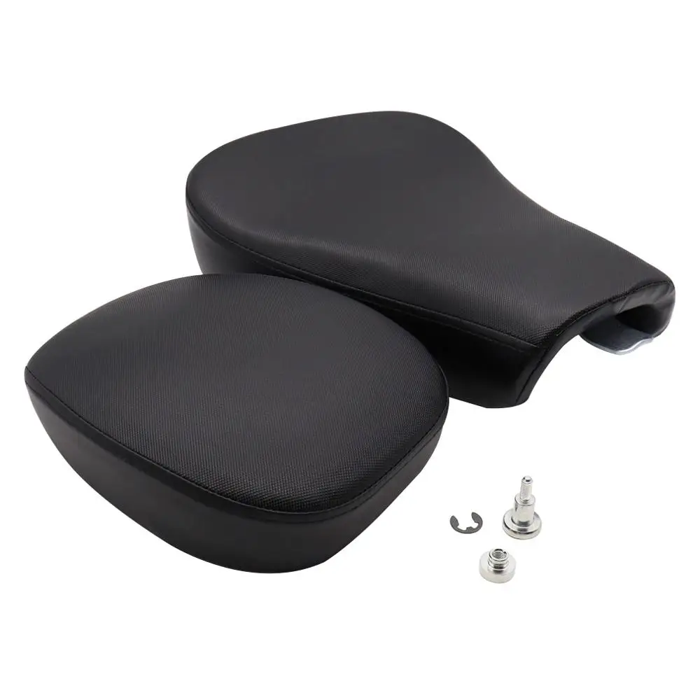 GOOFIT motorcycle black PU front pad back pad combination compatible with Harley 883 x48 1200 2004-2017 Z087-001-002
GOOFIT motorcycle black PU front pad back pad combination compatible with Harley 883 x48 1200 2004-2017 Z087-001-002