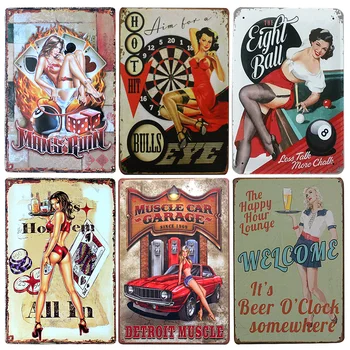 Sexy Girl Poker Metal Tin Sign Hotel/Cafe /Bar Wall Decor Metal Sign Vintage Home Decor Metal Plaque Retro Painting Metal Plate
Sexy Girl Poker Metal Tin Sign Hotel/Cafe /Bar Wall Decor Metal Sign Vintage Home Decor Metal Plaque Retro Painting Metal Plate