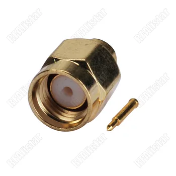 10pcs SMA Male Plug Solder Straight Connector For Semi Rigid .141" RG402 Coaxial Cable
10pcs SMA Male Plug Solder Straight Connector For Semi Rigid .141" RG402 Coaxial Cable