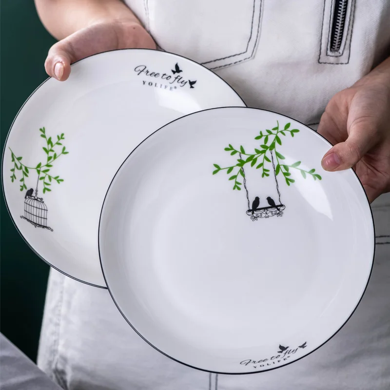 8 inch bone china plate ceramic animal Plate tableware dinner set Steak Plate Dim Sum Dinner Plates
8 inch bone china plate ceramic animal Plate tableware dinner set Steak Plate Dim Sum Dinner Plates