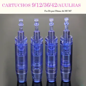 50pcs Cartridge 9/12/36/42 Nano Agulhas Pronte Electric DER MA Pen microneedles Cartridge For Auto dr pen M5 M7 Derma pen needle
50pcs Cartridge 9/12/36/42 Nano Agulhas Pronte Electric DER MA Pen microneedles Cartridge For Auto dr pen M5 M7 Derma pen needle
