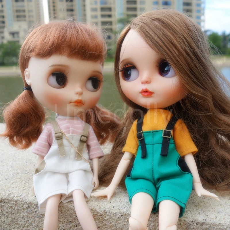 Модные свободные бриджи для кукол Blyth Licca Azone S 1 шт. Одежда комбинезоны аксессуары |