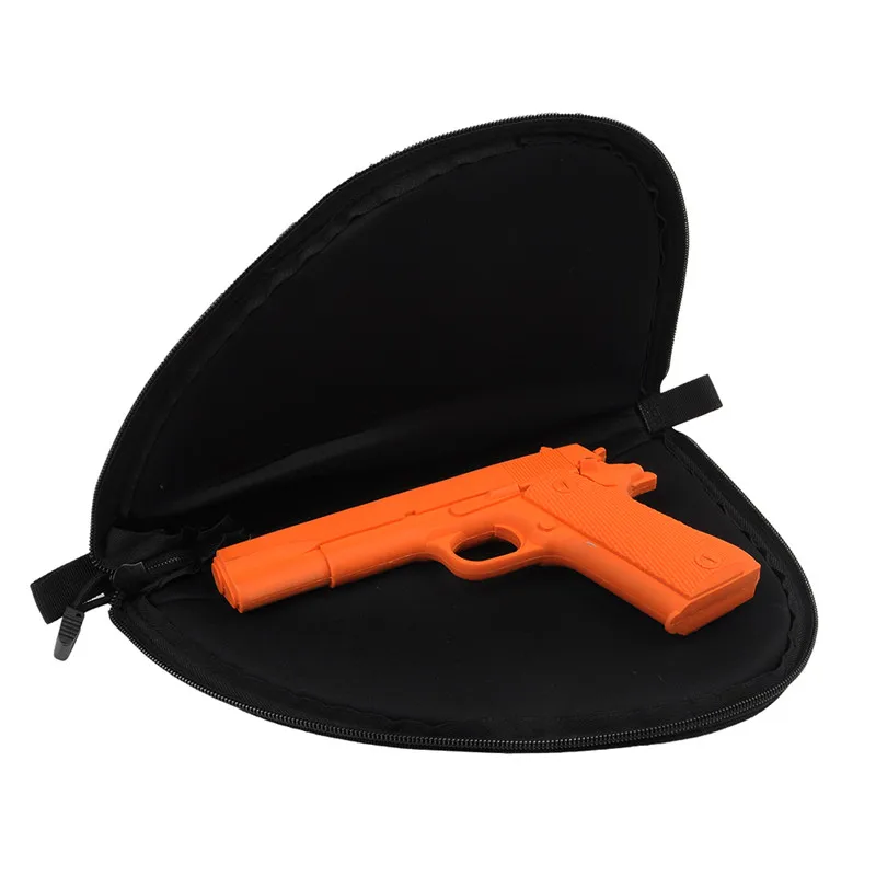 Tactical Portable Black Revolver Airsoft Pistol Rug Gun Bag Holster Medicum M1911 P229 Pistol Protection Padded Hand Carry Pouch
Tactical Portable Black Revolver Airsoft Pistol Rug Gun Bag Holster Medicum M1911 P229 Pistol Protection Padded Hand Carry Pouch