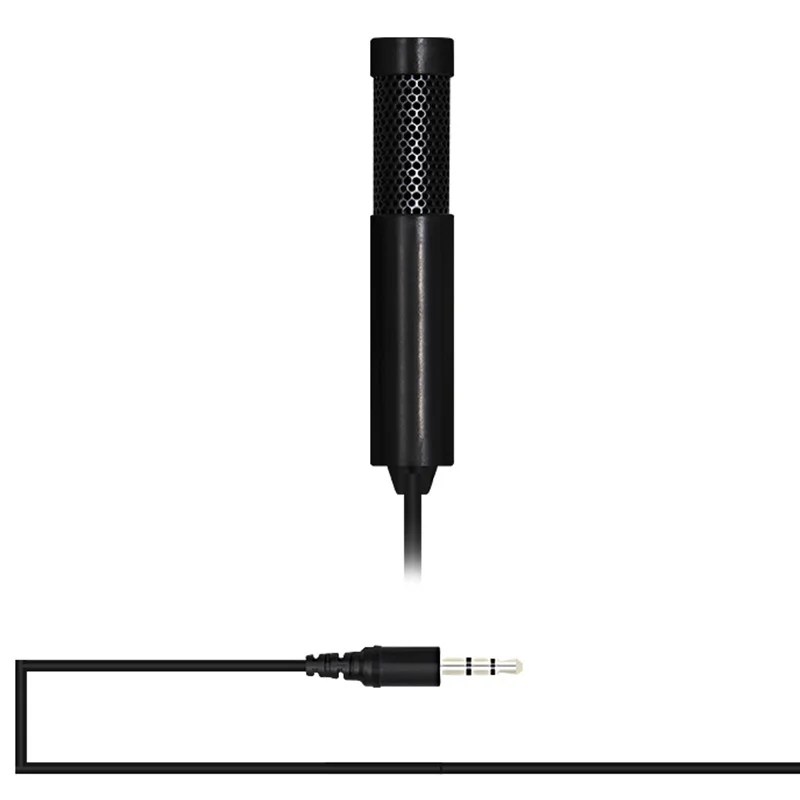 HAWEEL Mini Professional 3.5mm Jack Studio Stereo Condenser Recording Microphone, Cable Length: 1.5m, Compatible with PC and Mac
HAWEEL Mini Professional 3.5mm Jack Studio Stereo Condenser Recording Microphone, Cable Length: 1.5m, Compatible with PC and Mac